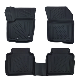 3D Fußmatten für Suzuki S-Cross | 2022-2026 | Carbonfaser-Optik Gummimatten thumbnail