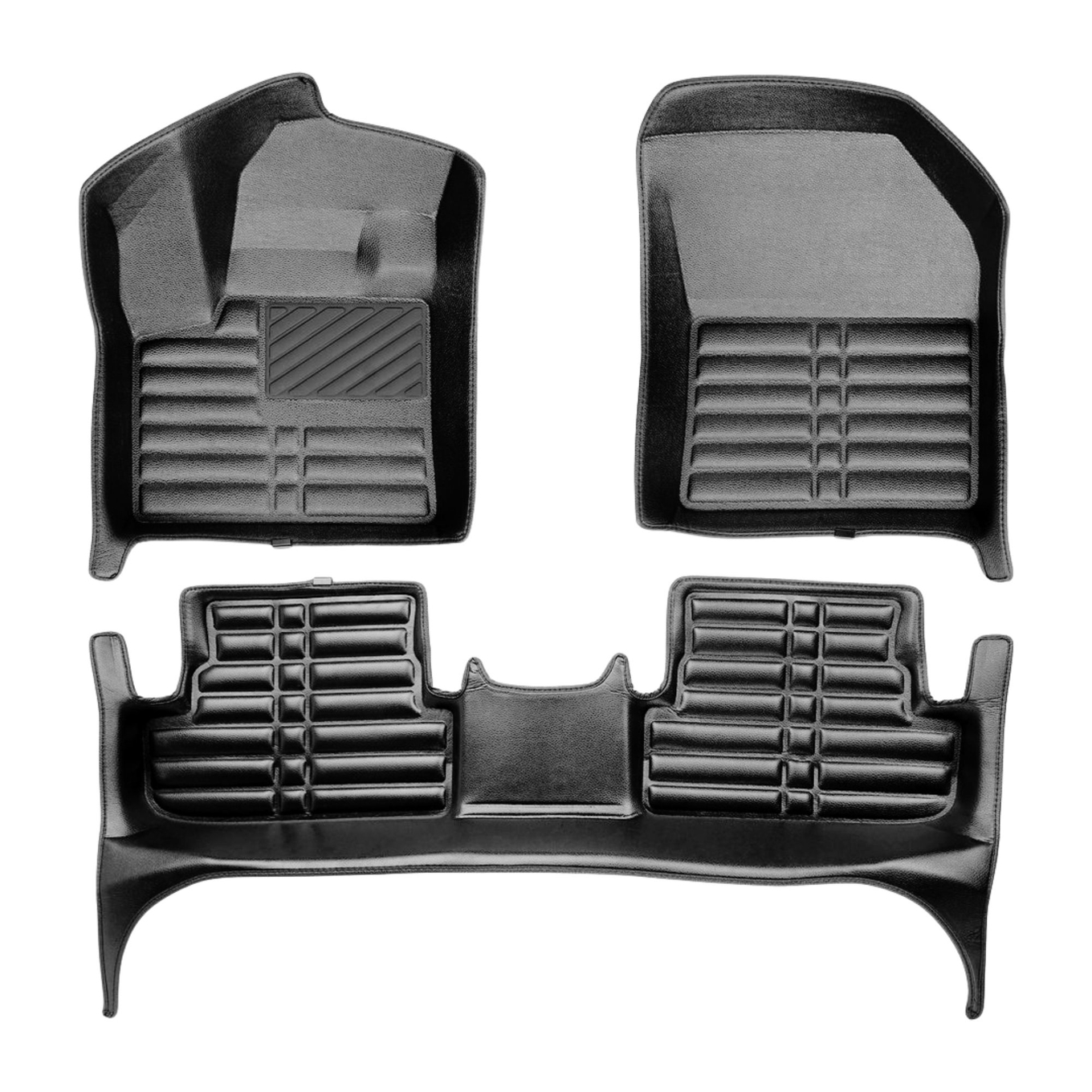 5D Premium Auto Fussmatten TPE Set passend für Opel Grandland X (Hybrid) 4X4 Baujahr ab 2020 2