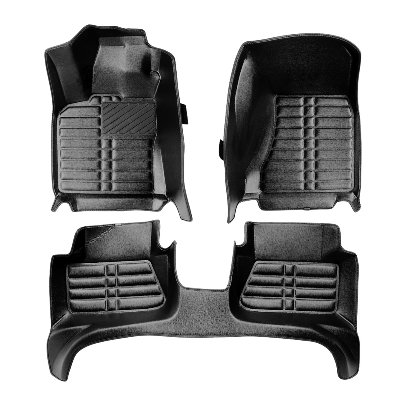 5D Premium Auto Fussmatten TPE Set passend für Porsche Macan (1.Gen) Baujahr 2014-2024 2