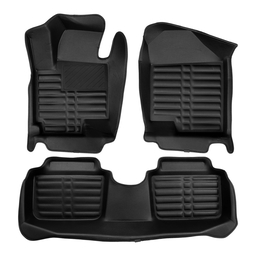 5D Premium Auto Fussmatten TPE Set passend für Kia Soul Baujahr 2014-2019 thumbnail