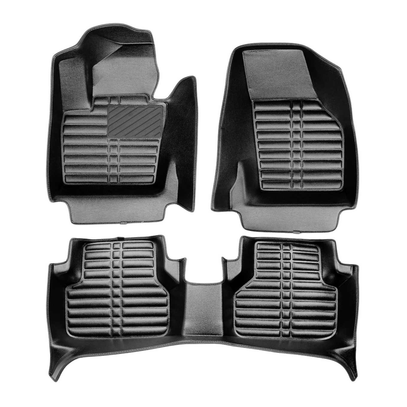 5D Premium Auto Fussmatten TPE Set passend für Audi Q3 (1.Gen) Baujahr 2011-2018 2