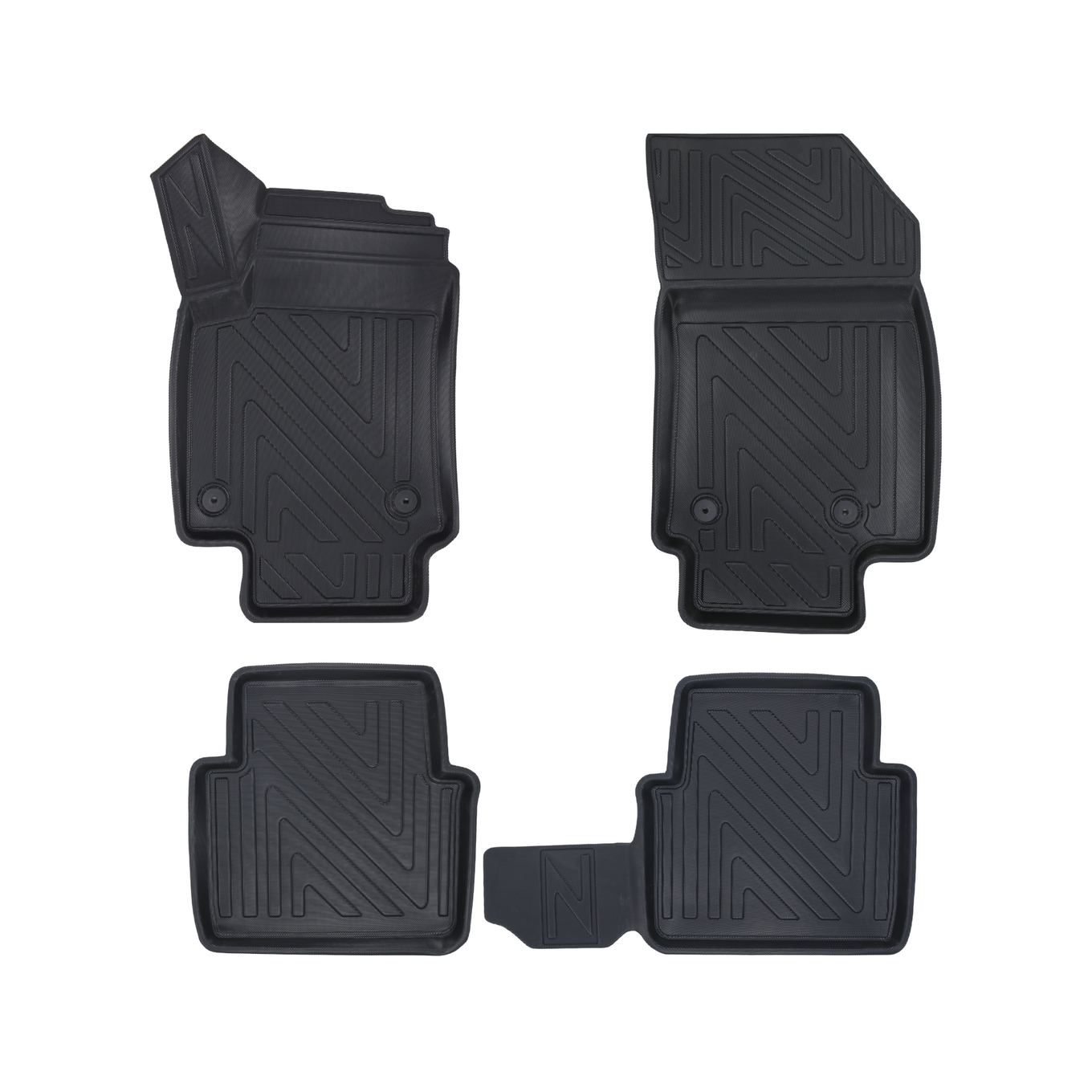 3D Auto Fussmatten Set passend für Citroen C3 Aircross Baujahr ab 2017 1