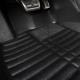 5D Premium Auto Fussmatten TPE Set passend für Nissan Navara (4.Gen) Baujahr 2014-2024 thumbnail