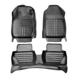 5D Premium Auto Fussmatten TPE Set passend für Ford Fiesta (7. Gen) Baujahr 2008-2017 thumbnail