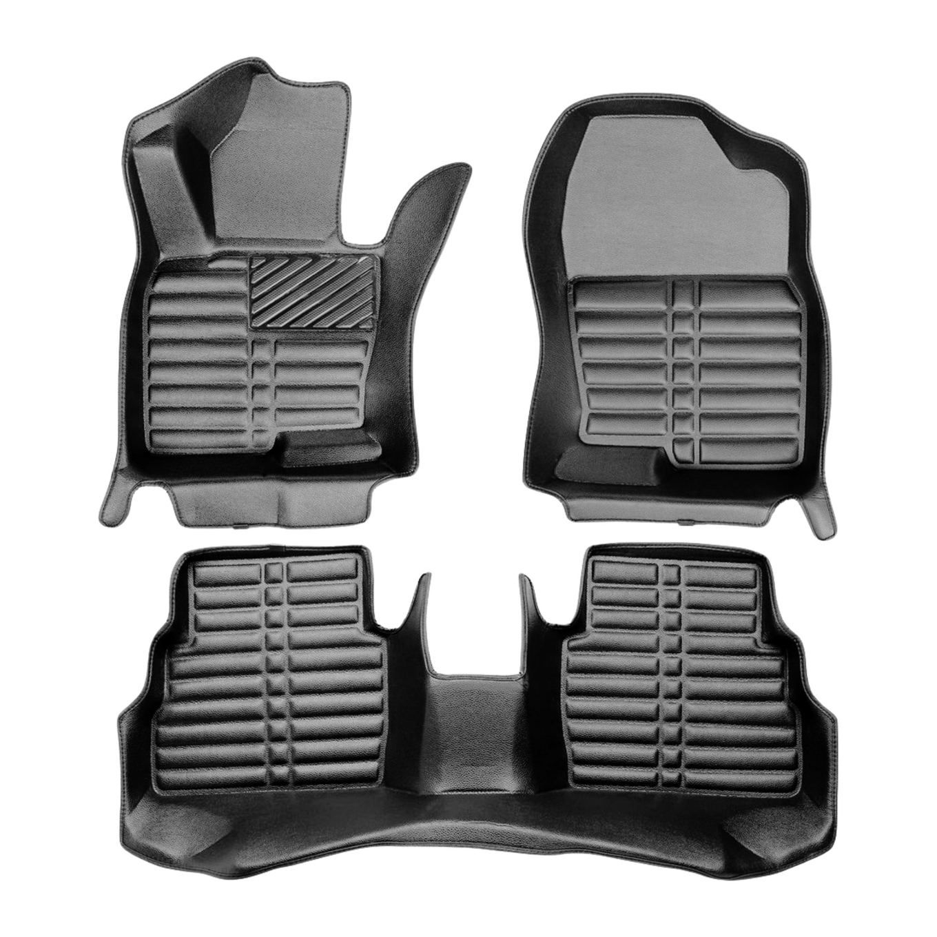 5D Premium Auto Fussmatten TPE Set passend für Alfa Romeo Giulietta Baujahr ab 2010 2