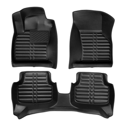 5D Premium Auto Fussmatten TPE Set passend für Skoda Octavia (4.Gen) Baujahr ab 2019 thumbnail