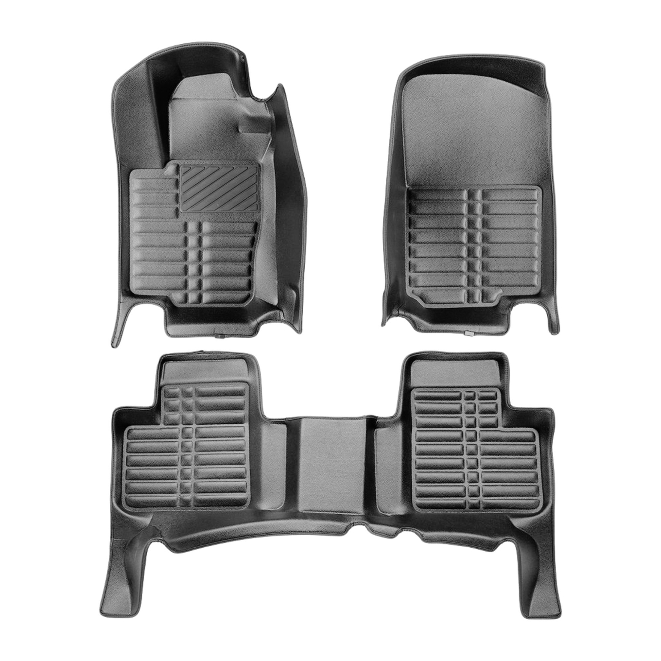 5D Premium Auto Fussmatten TPE Set passend für Mercedes ML (W164) Baujahr 2005-2011 2