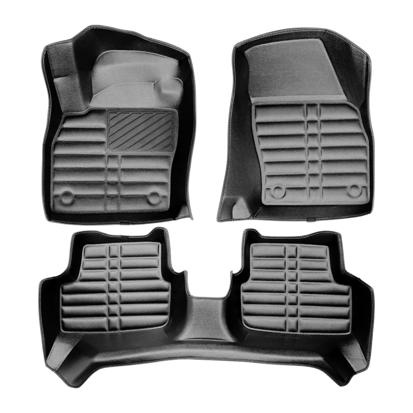 5D Premium Auto Fussmatten TPE Set passend für Audi A1 Baujahr 2010-2018 2