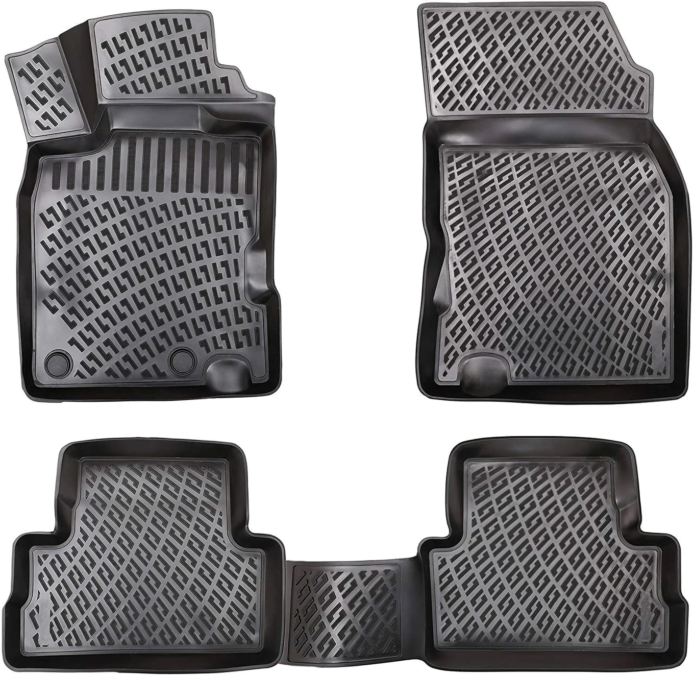 3D Fussmatten passend für Renault Kadjar ab 2015