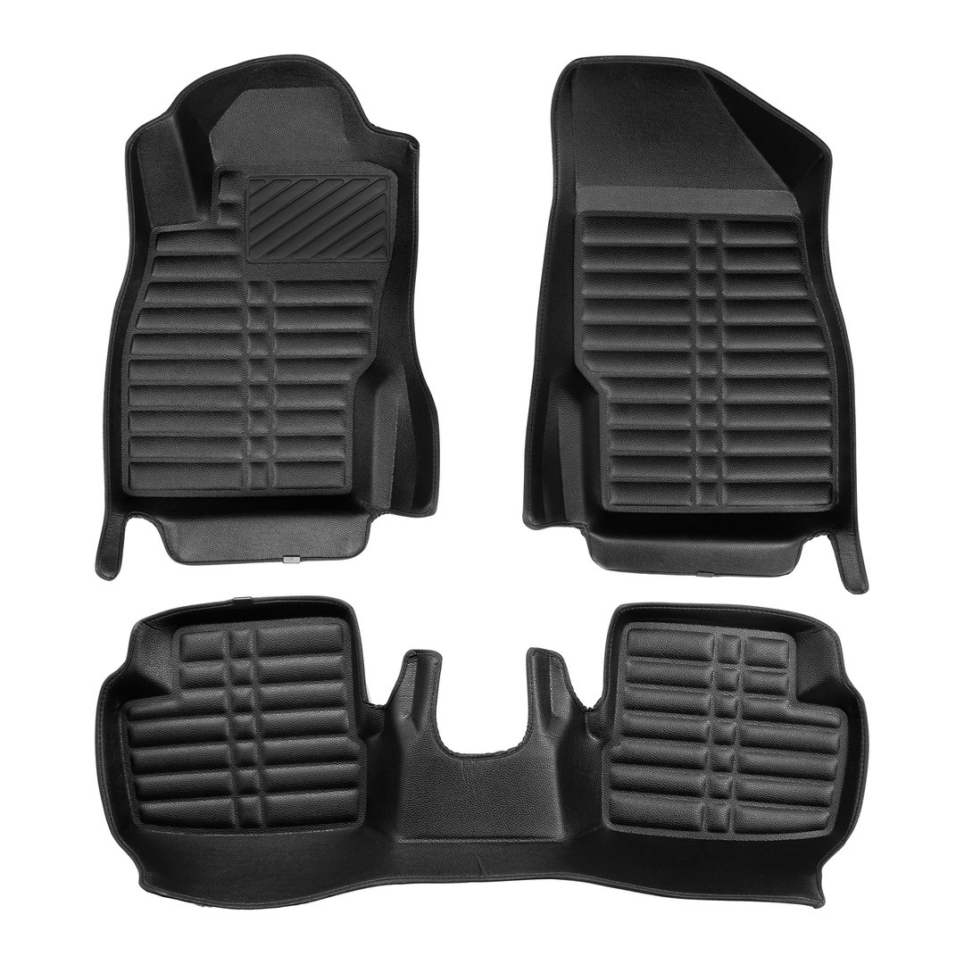 5D Premium Auto Fussmatten TPE Set passend für Opel Corsa (E) Baujahr 2014-2019 2