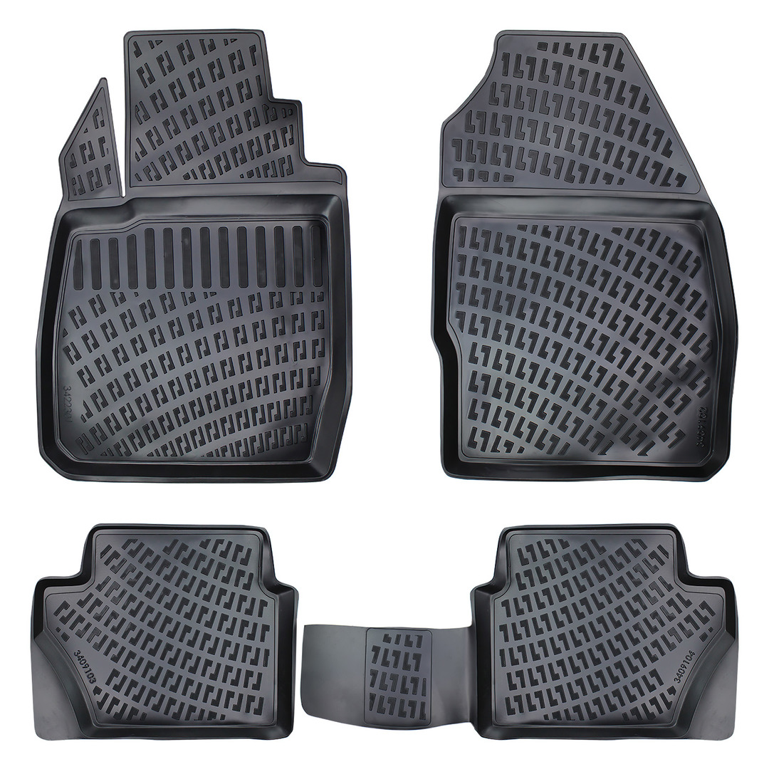 3D Auto Gummimatten passend für Ford Fusion Baujahr 2002-2012 1