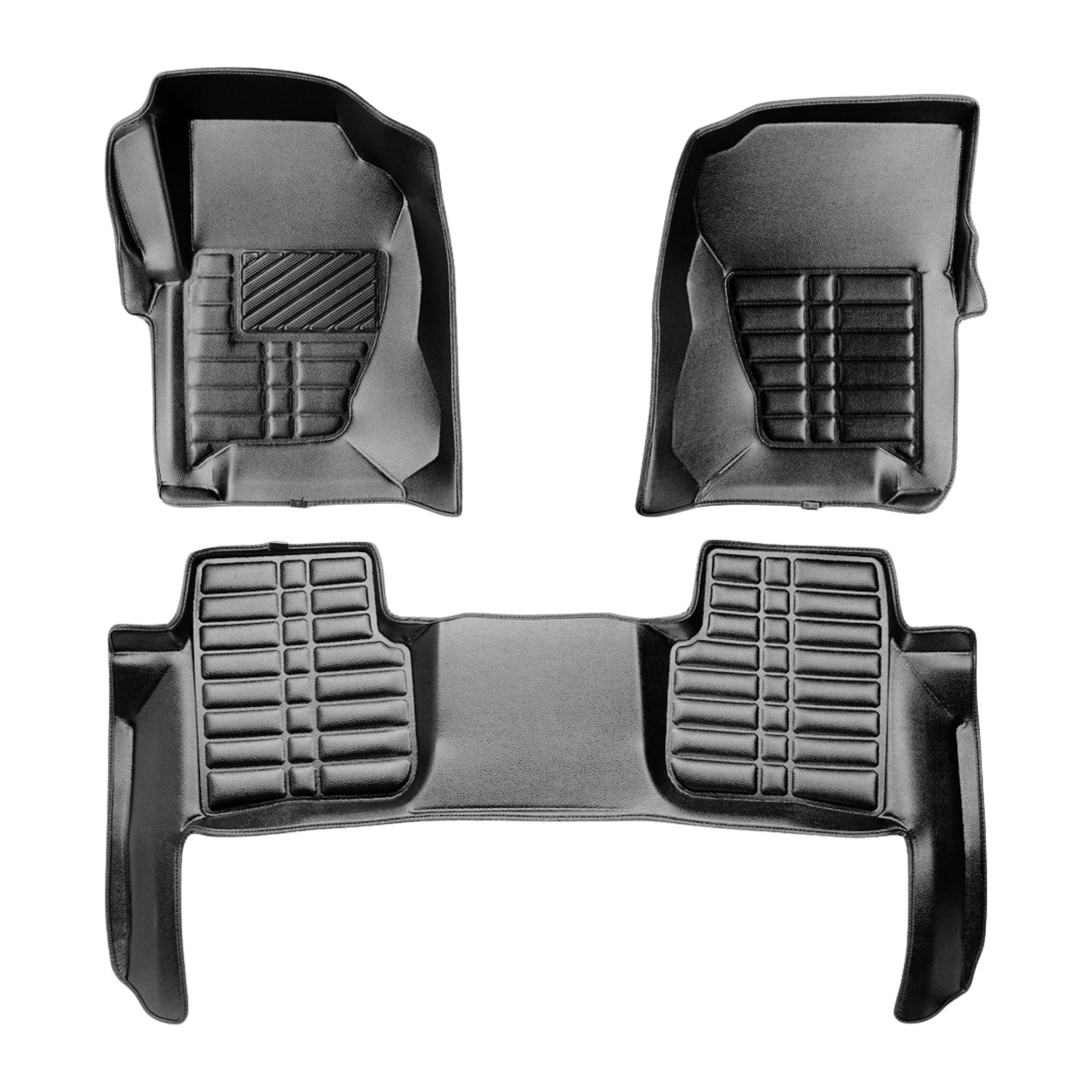 5D Premium Auto Fussmatten TPE Set passend für Land Rover Discovery 4 Baujahr 2009-2017 2