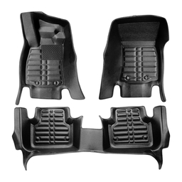 5D Premium Auto Fussmatten TPE Set passend für Jaguar XJ (X351) Baujahr 2009-2019 thumbnail