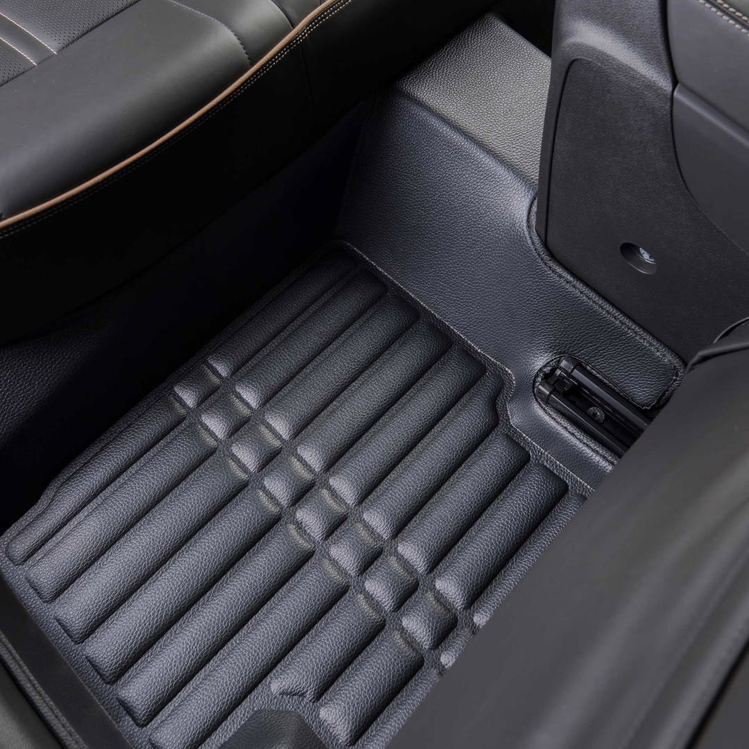 5D Premium Auto Fussmatten TPE Set passend für Audi Q4 e-tron Baujahr ab 2021 14