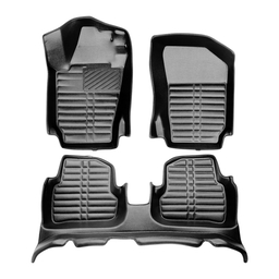 5D Premium Auto Fussmatten TPE Set passend für VW Polo (5.Gen) Baujahr 2009-2017 thumbnail