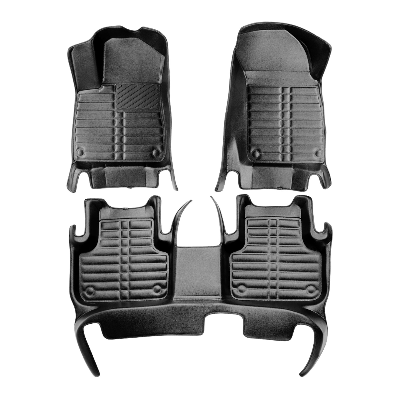 5D Premium Auto Fussmatten TPE Set passend für Audi Q8 Baujahr ab 2018 2