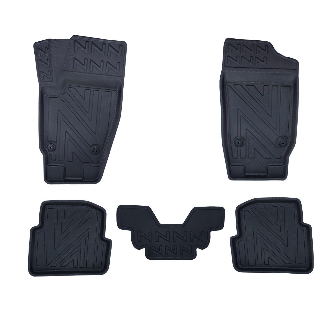 3D Fußmatten passend für Skoda Fabia 2008-2014 1