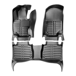 5D Premium Auto Fussmatten TPE Set passend für Mercedes GLE Coupe (C292) Baujahr 2015-2018 thumbnail