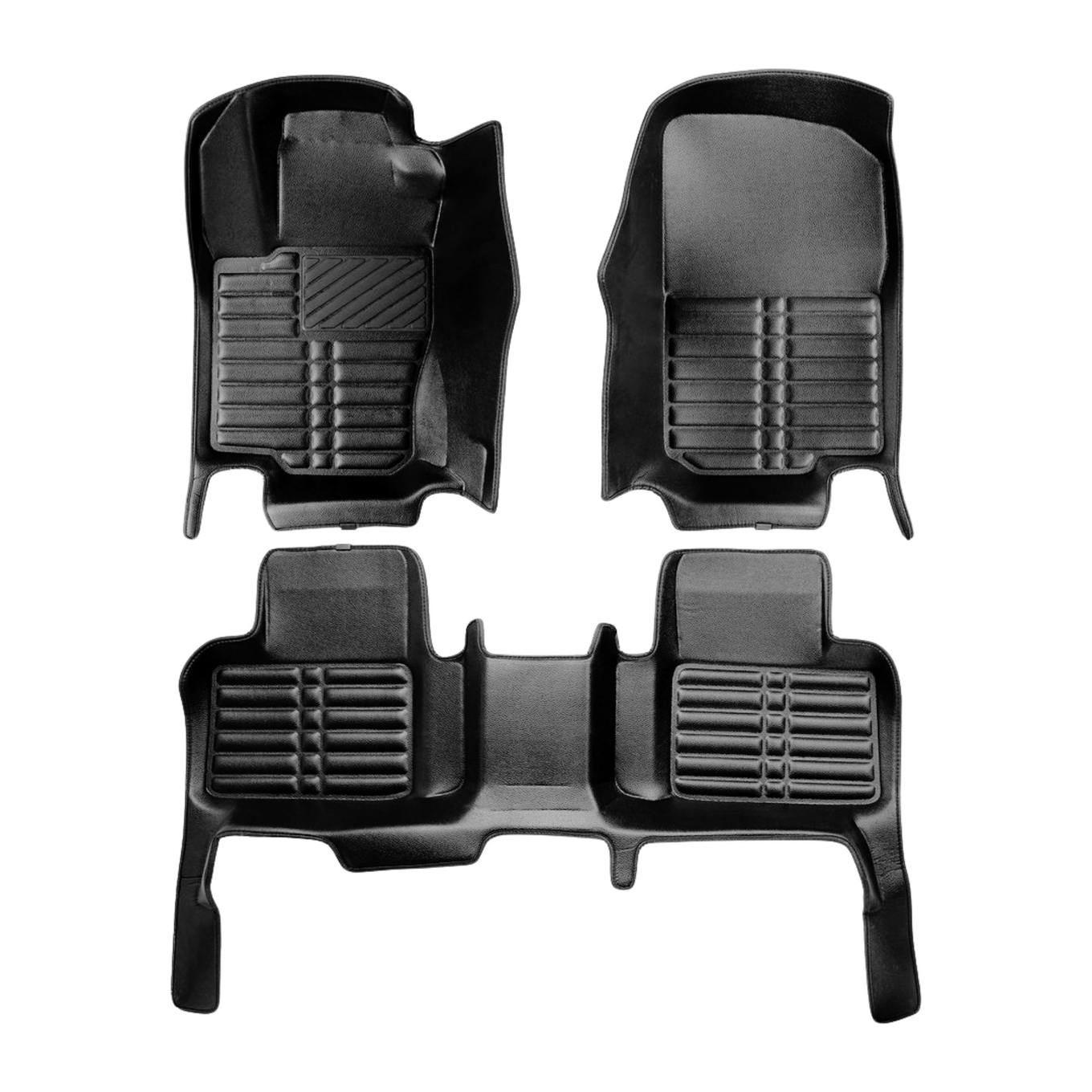 5D Premium Auto Fussmatten TPE Set passend für Mercedes GL/GLS (X167) Baujahr ab 2019 2