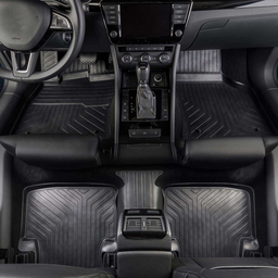 3D Premium Gummi Auto Fussmatten Set Passend für Mercedes Benz Vito (W639) Baujahr 2004-2014 thumbnail