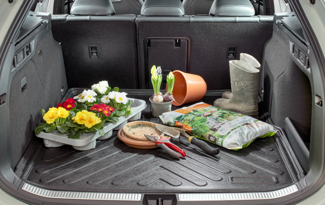 3D Auto Gummimatten & Kofferraumwanne Set für DACIA Dokker Baujahr 2012-2021 5