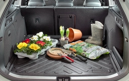 3D Auto Gummimatten & Kofferraumwanne Set für Mercedes E Klasse W212 Umklappbare Rücksitze Baujahr 2010-2016 thumbnail