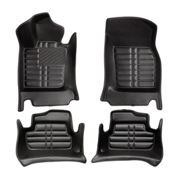 5D Premium Auto Fussmatten TPE Set Passend für Mini Cooper F56 (3 Türig) Baujahr ab 2014 thumbnail