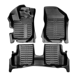 5D Premium Auto Fussmatten TPE Set passend für Dacia Logan (2.Gen) Baujahr 2012-2020 thumbnail