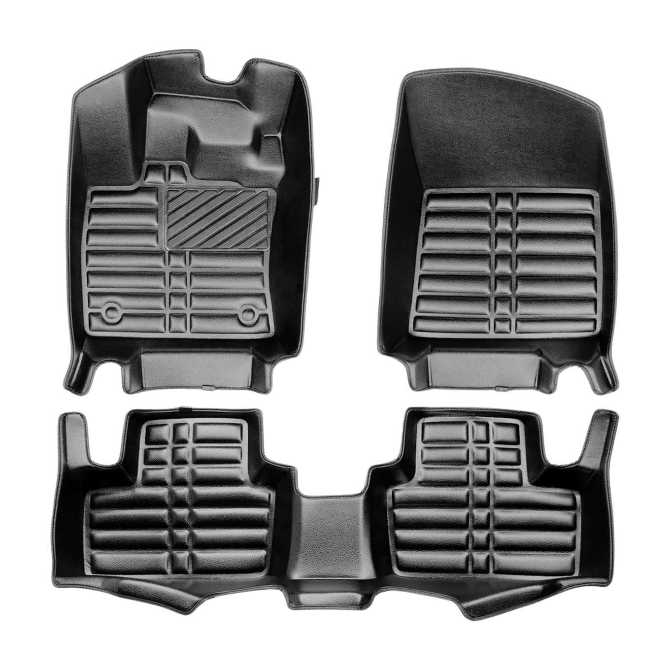 5D Premium Auto Fussmatten TPE Set passend für Renault Captur (2.Gen) Hybrid Baujahr ab 2020 #2