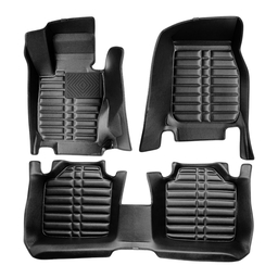 5D Premium Auto Fussmatten TPE Set passend für BMW 3 (F30/F31) GT xDrive Baujahr 2013-2020 thumbnail