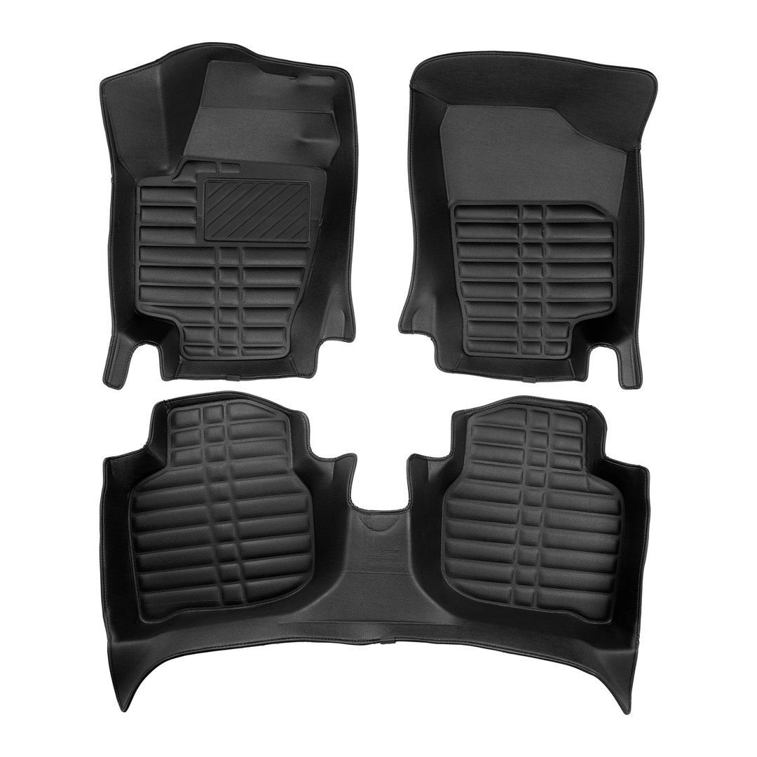 5D Premium Auto Fussmatten TPE Set passend für Skoda Rapid Baujahr 2012-2019 2