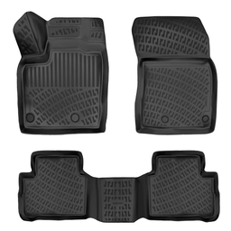 3D Auto Gummimatten & Kofferraumwanne Set für NISSAN QASHQAI Baujahr ab 2022 thumbnail