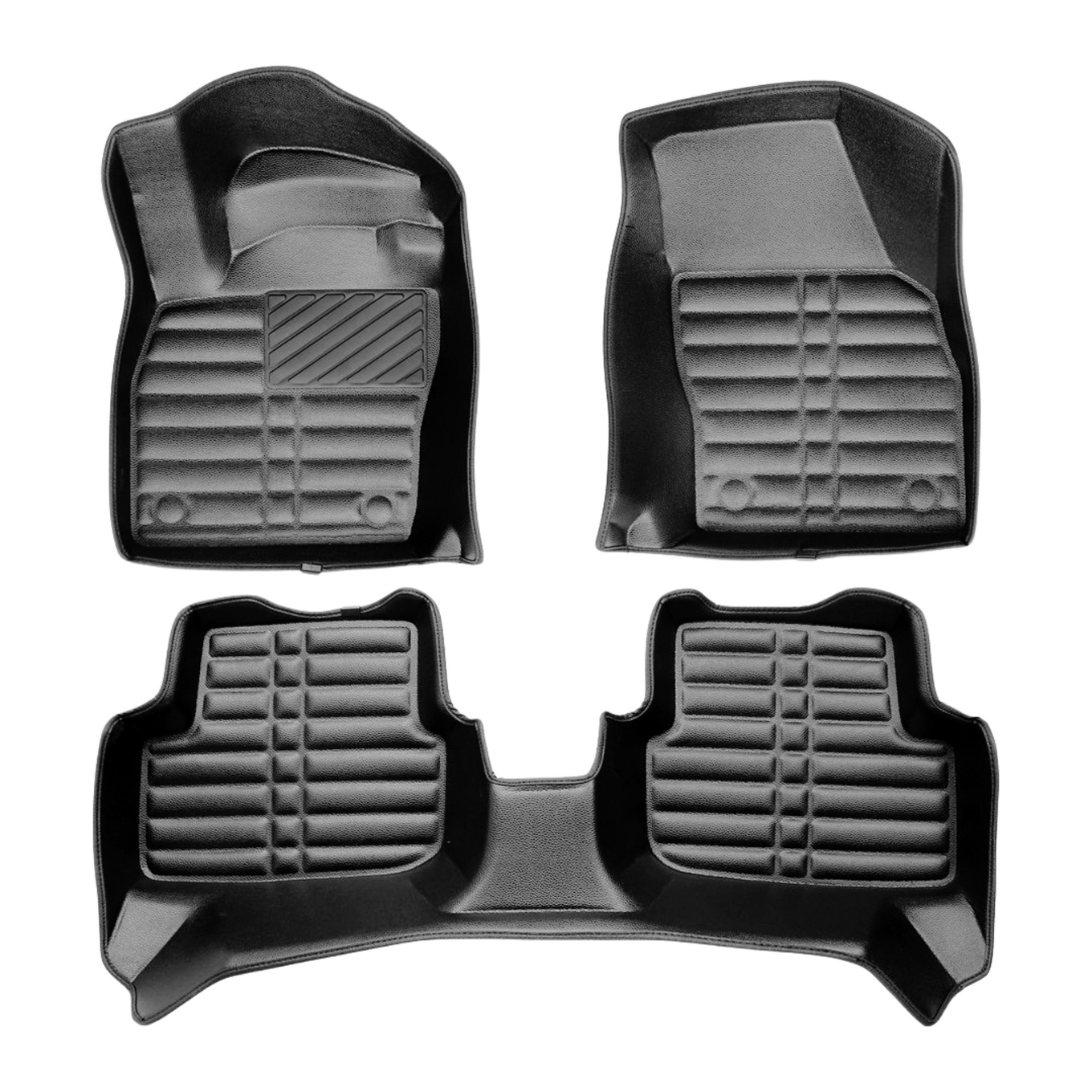 5D Premium Auto Fussmatten TPE Set passend für Seat Arona Baujahr ab 2017 2