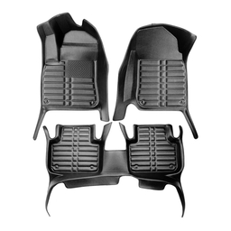 5D Premium Auto Fussmatten TPE Set passend für Porsche Cayenne (3.Gen) Baujahr ab 2017 thumbnail