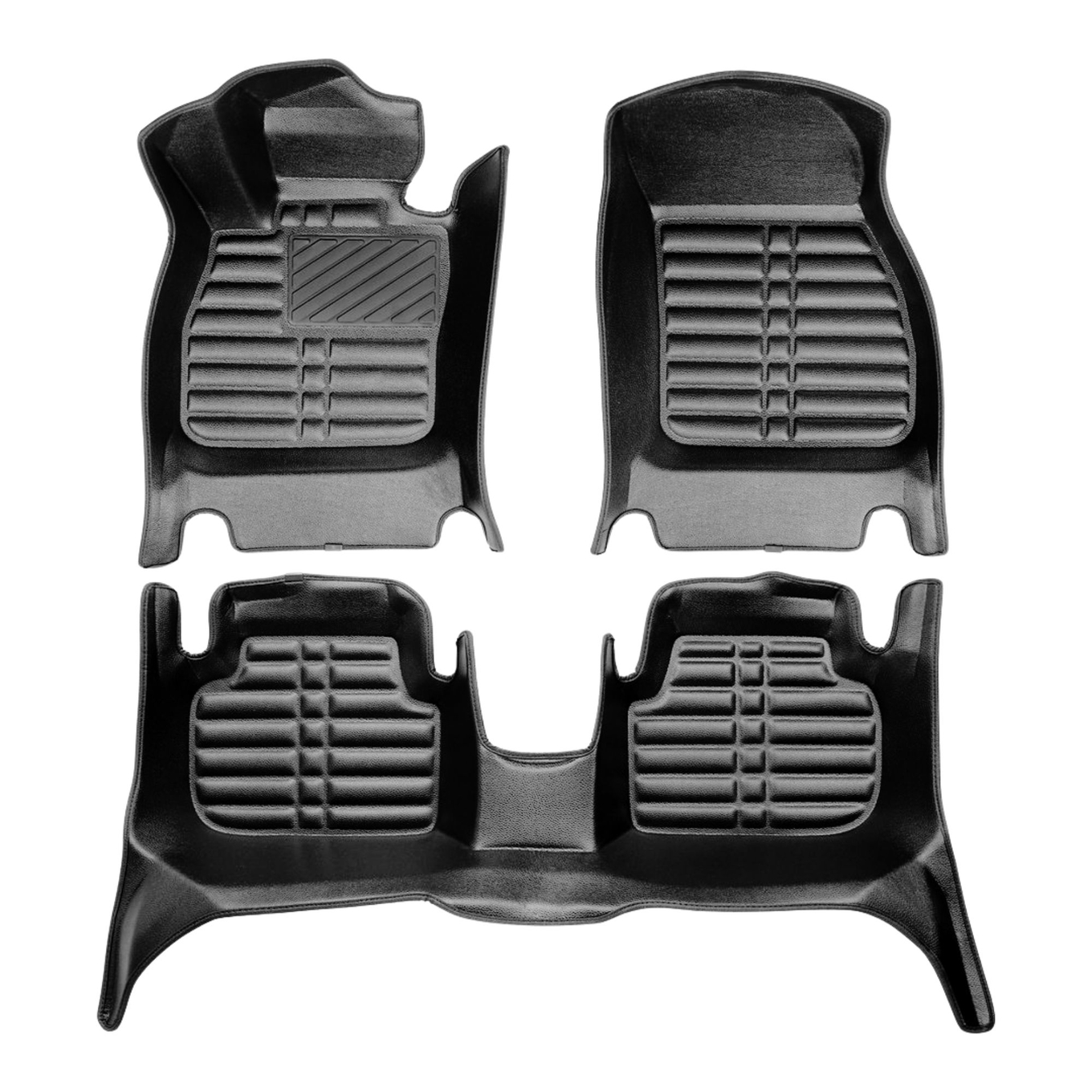5D Premium Auto Fussmatten TPE Set passend für BMW 1 (F20) Baujahr 2011-2019 2
