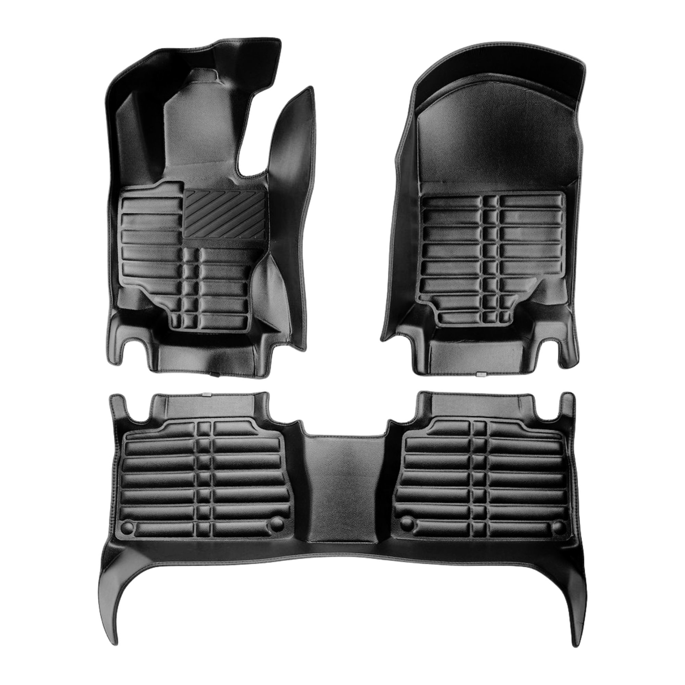 5D Premium Auto Fussmatten TPE Set passend für Mercedes GLE Coupe (C167) Baujahr ab 2018 2