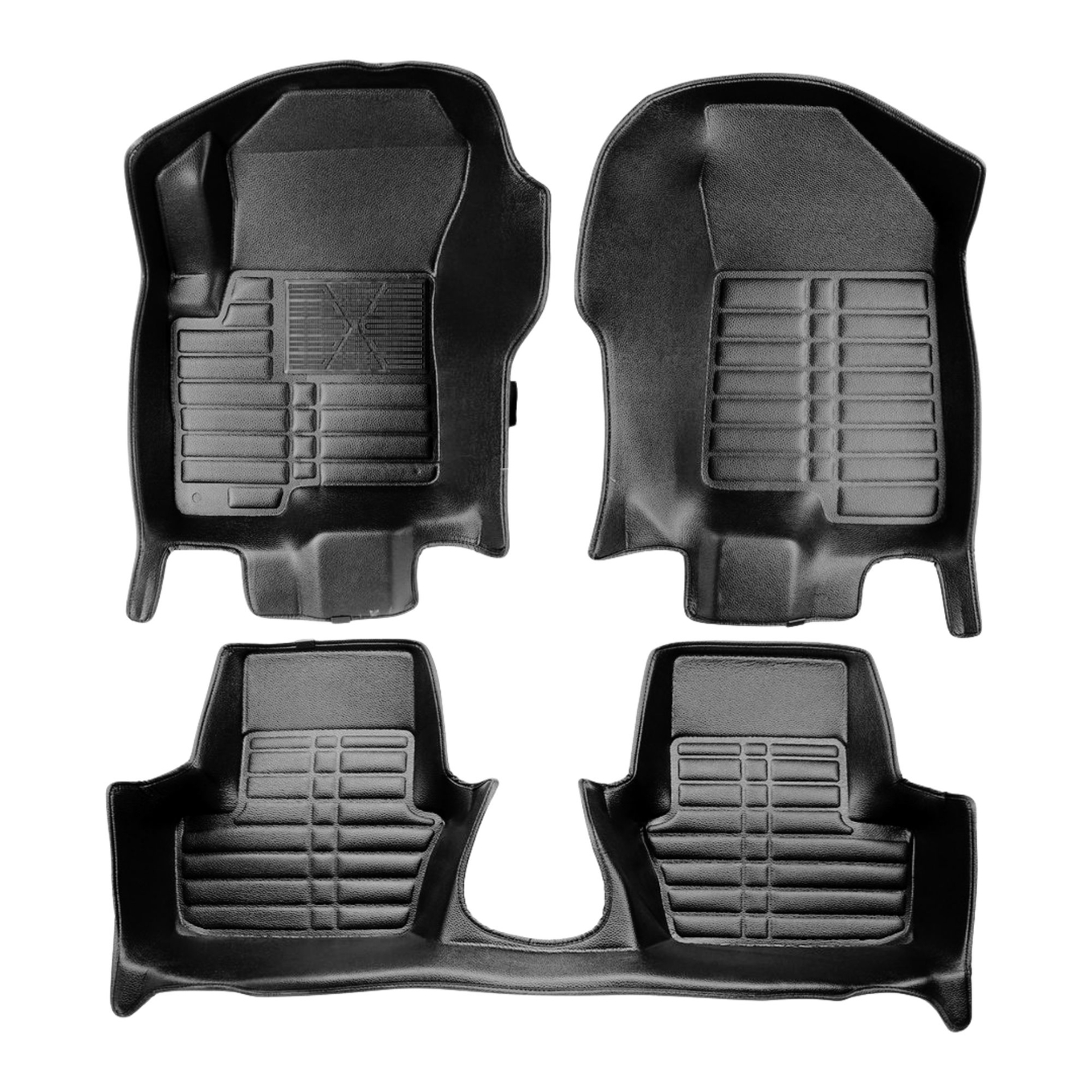 5D Premium Auto Fussmatten TPE Set passend für Jeep Patriot Baujahr 2007-2016 2