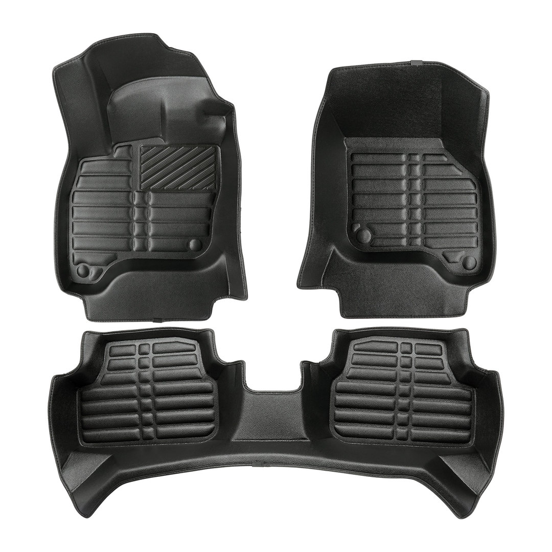 5D Premium Auto Fussmatten TPE Set passend für VW e-Golf 7 Baujahr 2014-2021 2