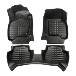 5D Premium Auto Fussmatten TPE Set passend für VW e-Golf 7 Baujahr 2014-2021 thumbnail