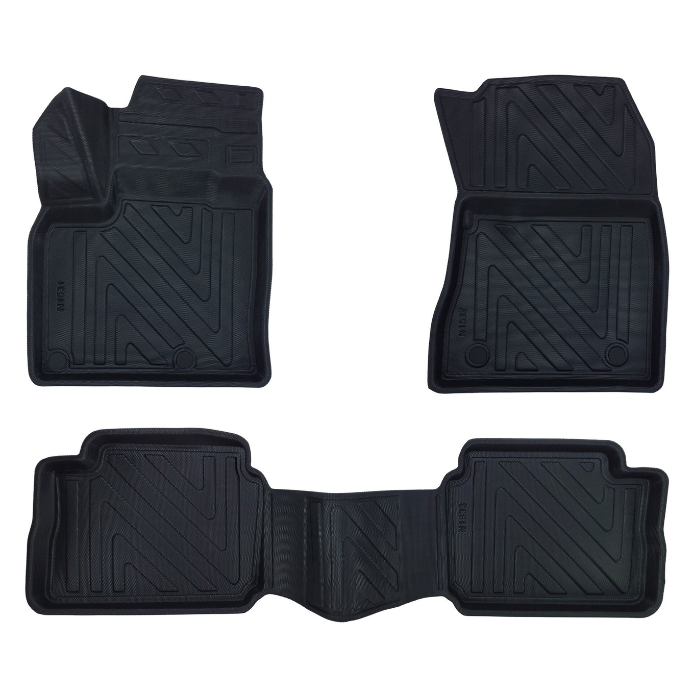 3D Auto Gummimatten passend für Nissan Qashqai e-Power Baujahr ab 2022 1