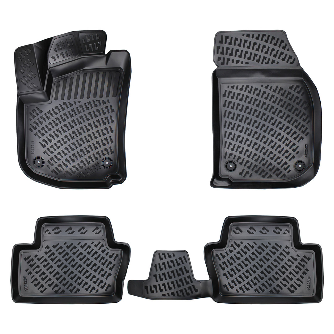 3D Auto Fussmatten Set passend für Opel Zafira B Baujahr 2005-2014 2