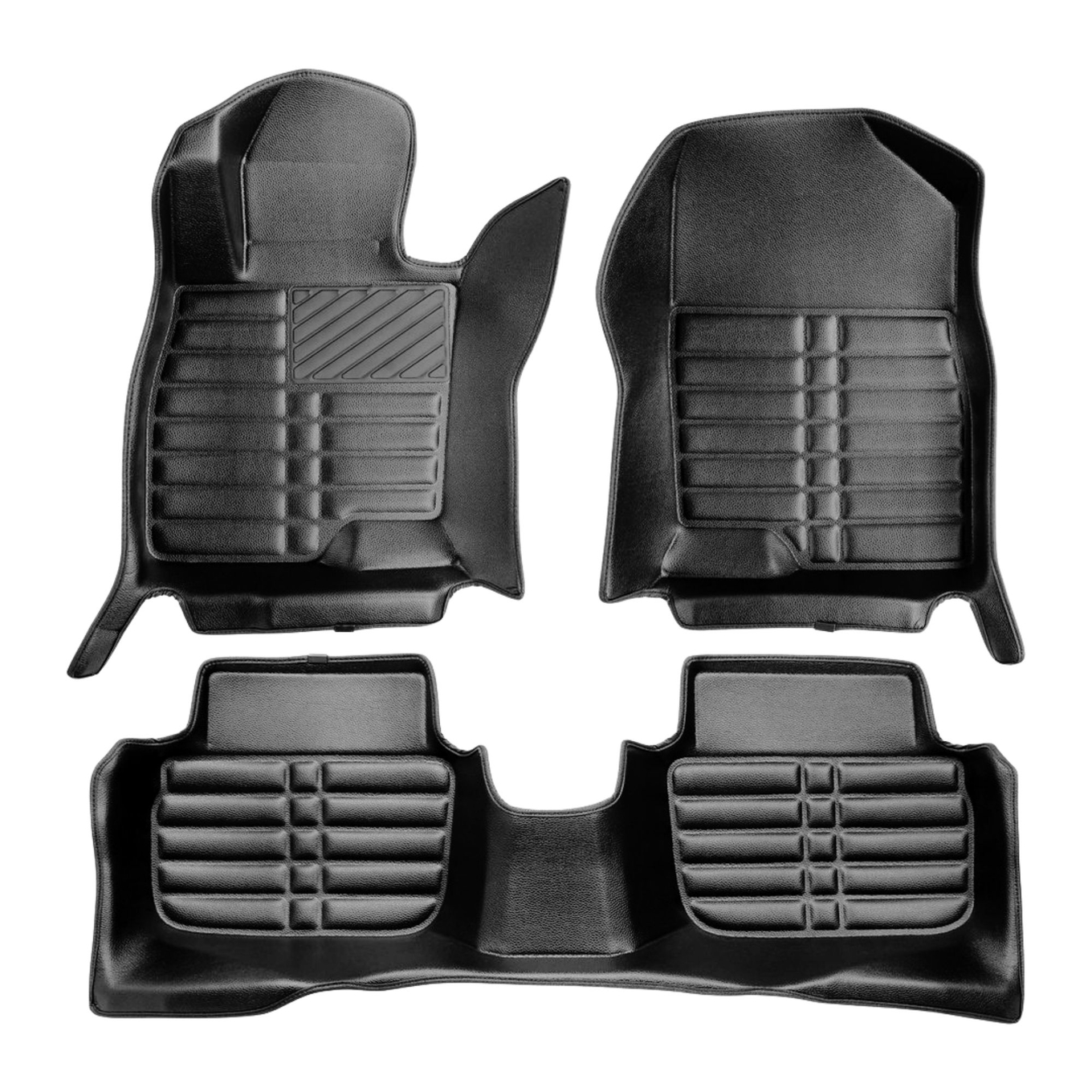 5D Premium Auto Fussmatten TPE Set passend für Mazda 3 (3.Gen) Baujahr 2013-2019 2