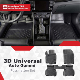 3D Fussmatten Universal Auto Gummi Set thumbnail