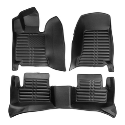 5D Premium Auto Fussmatten TPE Set passend für Mercedes E Klasse (W213/S213) Baujahr 2016-2023 thumbnail