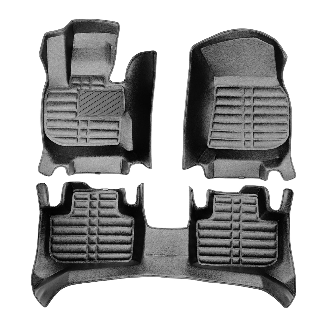 5D Premium Auto Fussmatten TPE Set Passend für BMW X3 (G01) Baujahr ab 2017 2