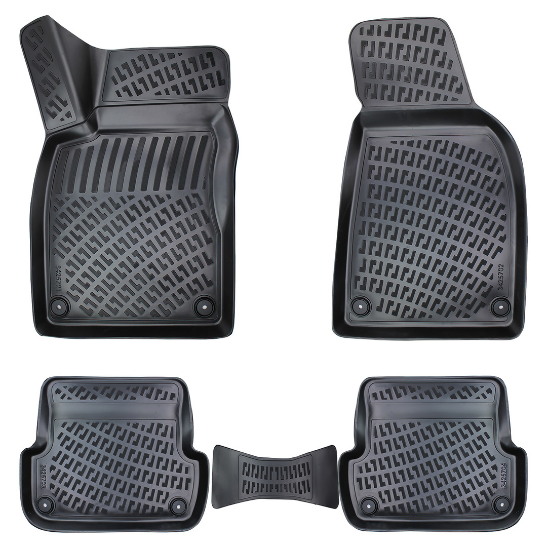 3D Auto Fußmatten Set für Audi A4 B7 Baujahr 2004-2008 2