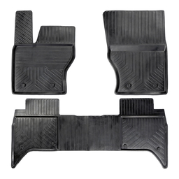 3D Premium Gummi Auto Fußmatten Set Passend für Range Rover Discovery Baujahr ab 2017 thumbnail
