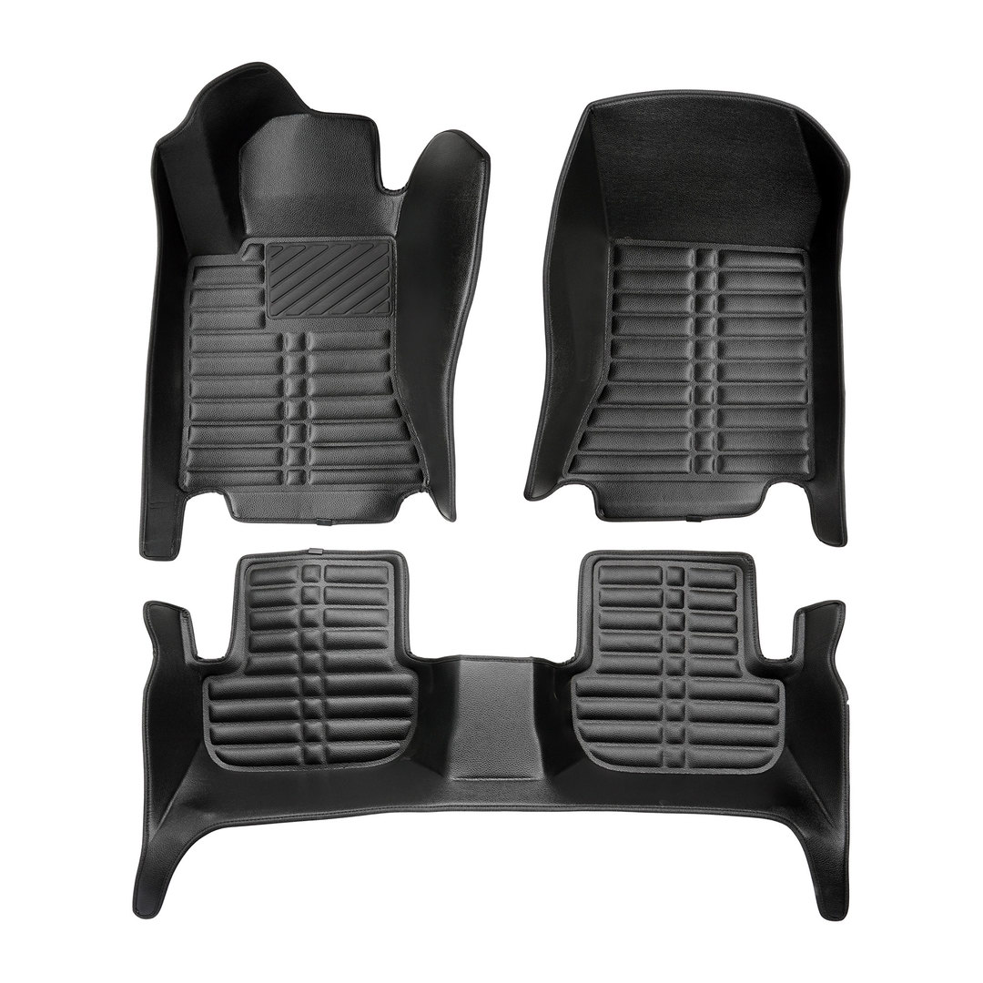 5D Premium Auto Fussmatten TPE Set passend für Mercedes CLA (1.Gen) Baujahr 2013-2018 #2