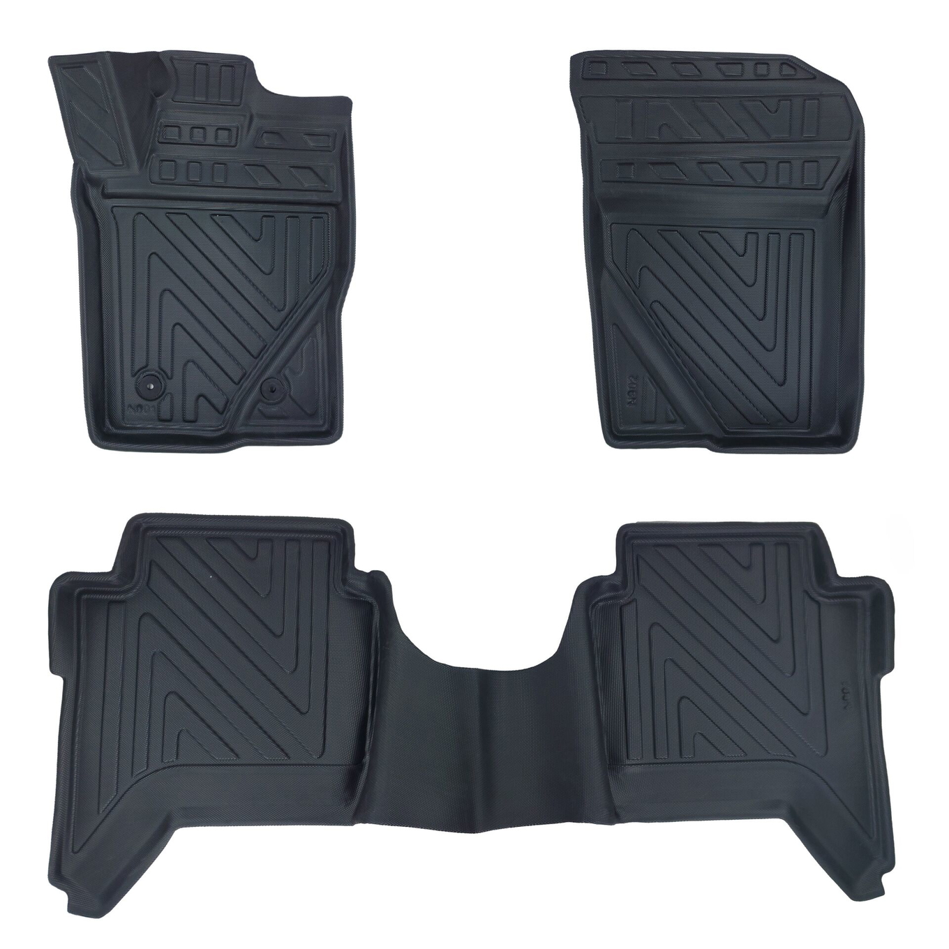 3D Auto Fussmatten Set passend für VW Amarok (2.Gen) Baujahr ab 2023