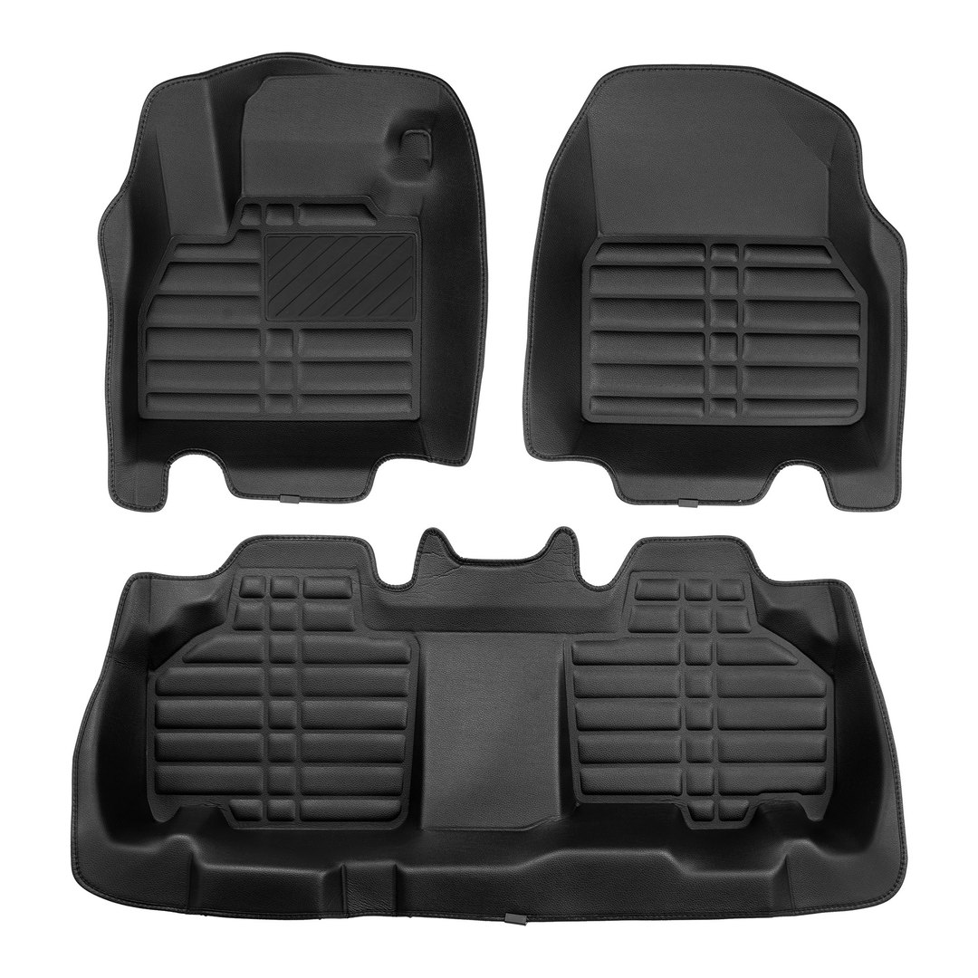 5D Premium Auto Fussmatten TPE Set passend für Renault Kangoo Baujahr ab 2013 #2